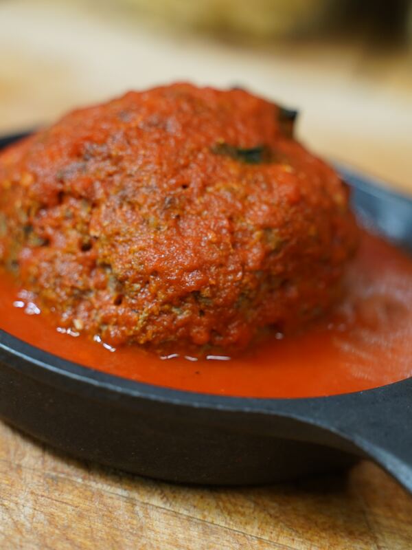 Mamars Meatball at 25 North Ristorante