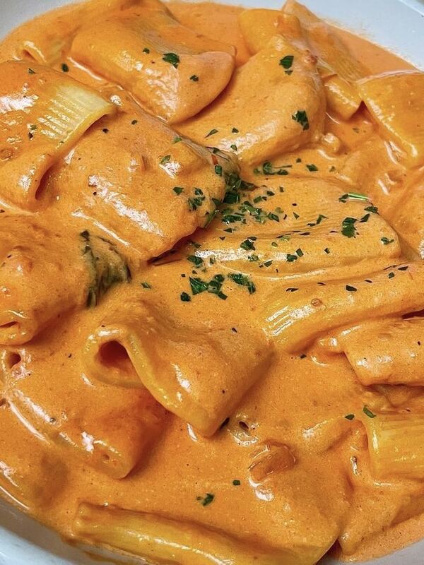 Paccheri Vodka at 25 North Ristorante