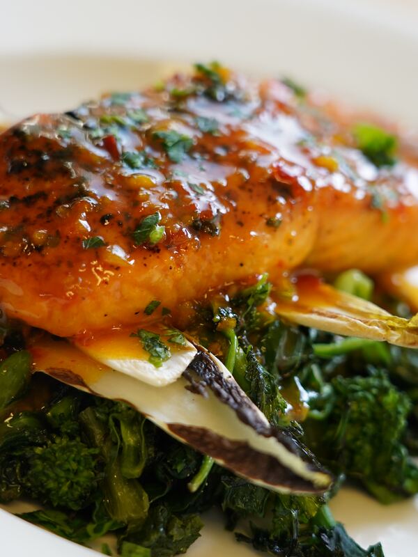 Sweet Salmon at 25 North Ristorante